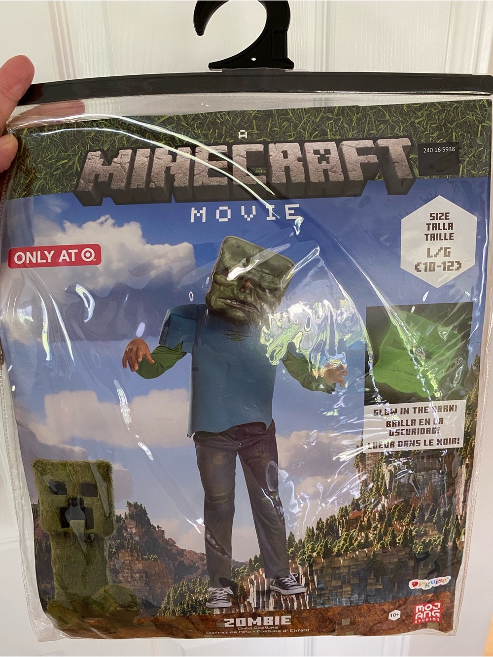 Minecraft Movie Zombie Costume - Green